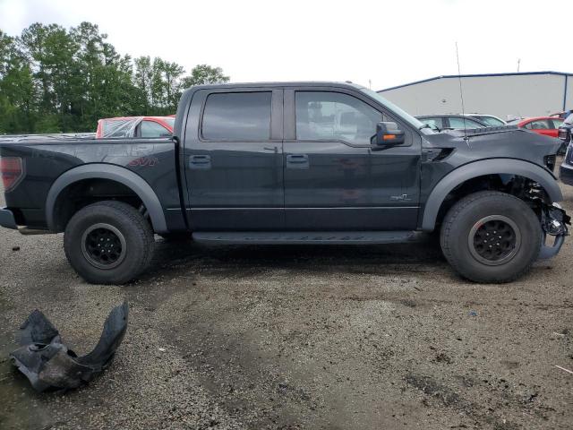 1FTFW1R62EFC69143 - 2014 FORD F150 SVT RAPTOR GRAY photo 3