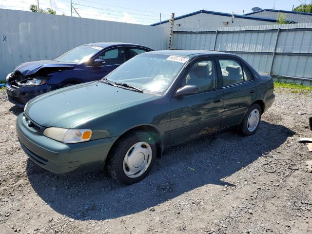 2T1BR12E3YC325983 - 2000 TOYOTA COROLLA VE GREEN photo 1