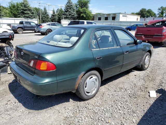 2T1BR12E3YC325983 - 2000 TOYOTA COROLLA VE GREEN photo 3