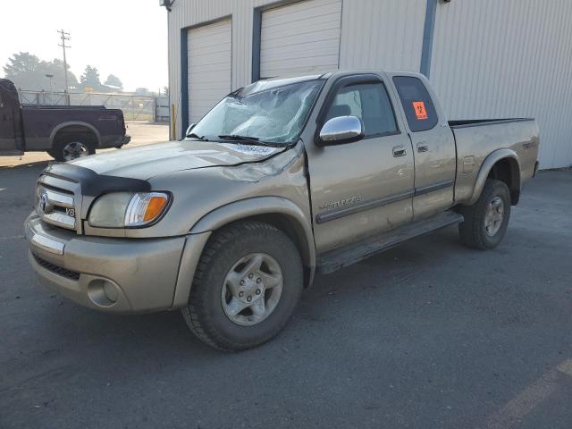 5TBBT44123S385520 - 2003 TOYOTA TUNDRA ACCESS CAB SR5 TAN photo 1