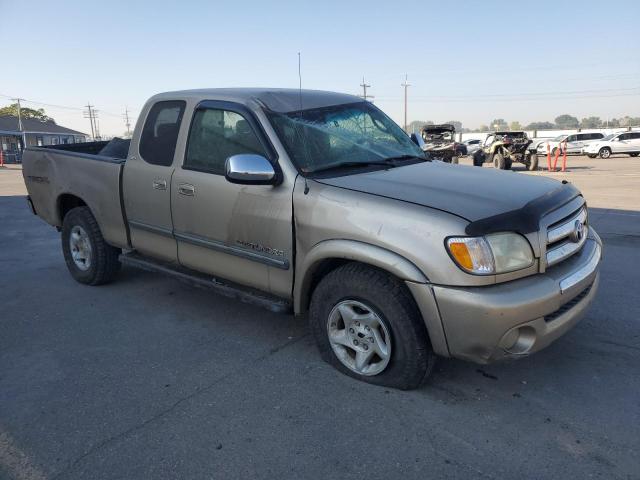 5TBBT44123S385520 - 2003 TOYOTA TUNDRA ACCESS CAB SR5 TAN photo 4
