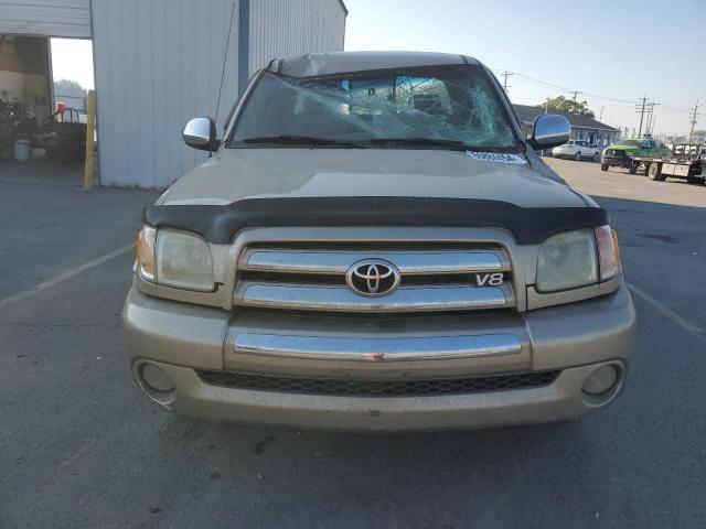 5TBBT44123S385520 - 2003 TOYOTA TUNDRA ACCESS CAB SR5 TAN photo 5