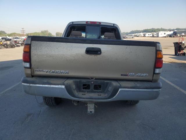 5TBBT44123S385520 - 2003 TOYOTA TUNDRA ACCESS CAB SR5 TAN photo 6