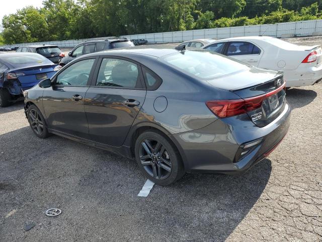 3KPF34AD7ME352113 - 2021 KIA FORTE GT LINE GRAY photo 2