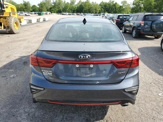 3KPF34AD7ME352113 - 2021 KIA FORTE GT LINE GRAY photo 6