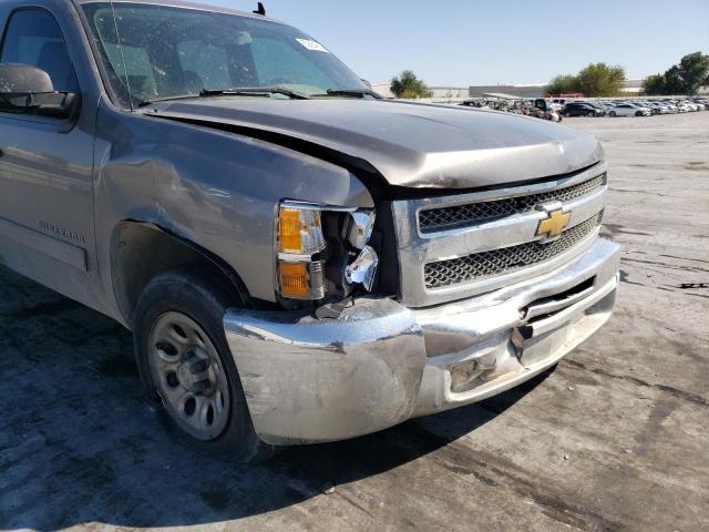 3GCPCSEA3DG113722 - 2013 CHEVROLET silverado C1500 LT GRAY photo 9