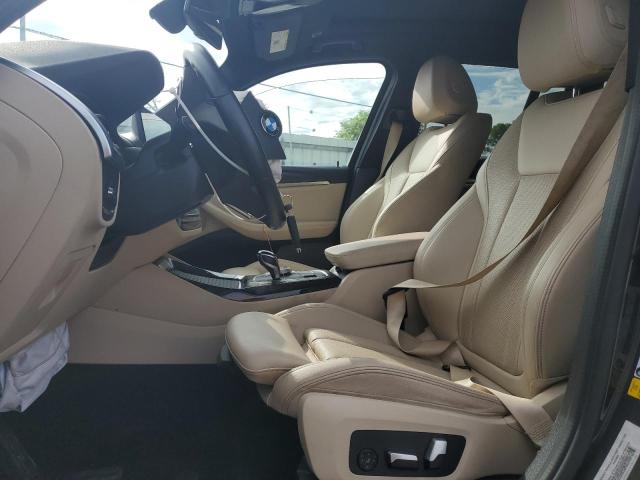 5UX43DP04N9L83612 - 2022 BMW X3 SDRIVE30I GRAY photo 7