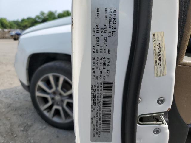 1C4NJDEB6HD112357 - 2017 JEEP COMPASS LATITUDE 白色 照片 13
