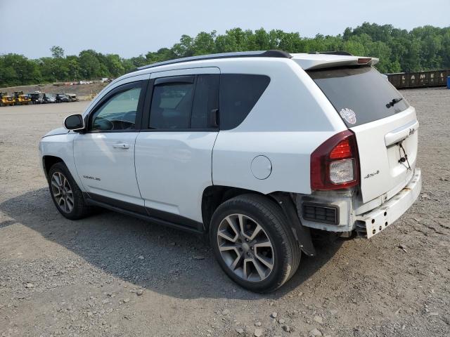 1C4NJDEB6HD112357 - 2017 JEEP COMPASS LATITUDE 白色 照片 2