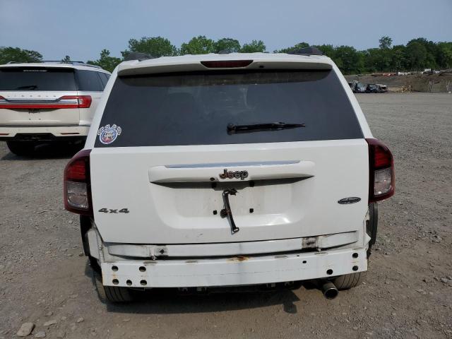 1C4NJDEB6HD112357 - 2017 JEEP COMPASS LATITUDE 白色 照片 6