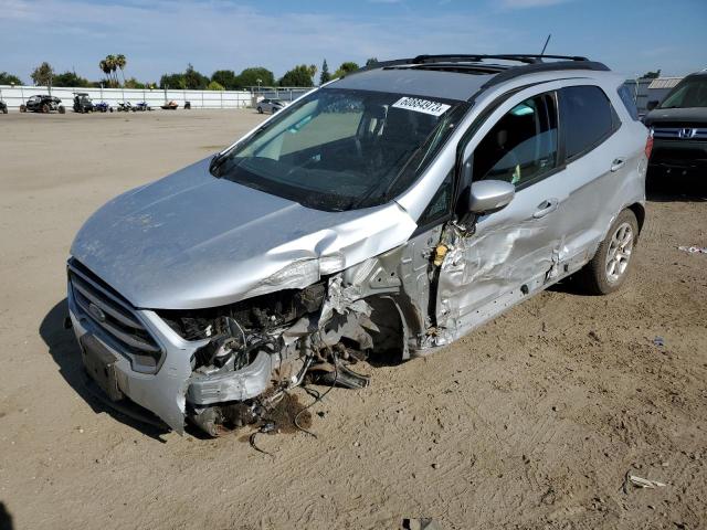 MAJ3P1TE8JC219381 - 2018 FORD ECOSPORT SE Plata foto 1