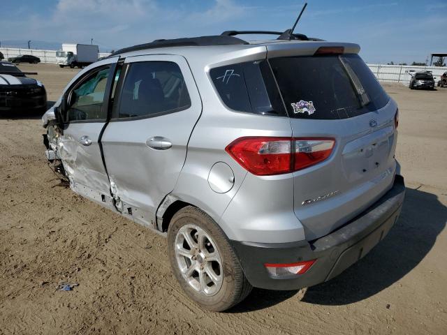 MAJ3P1TE8JC219381 - 2018 FORD ECOSPORT SE Plata foto 2
