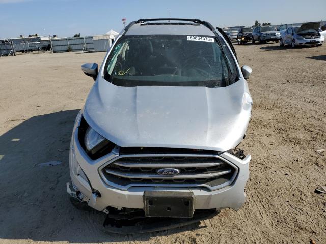 MAJ3P1TE8JC219381 - 2018 FORD ECOSPORT SE Plata foto 5