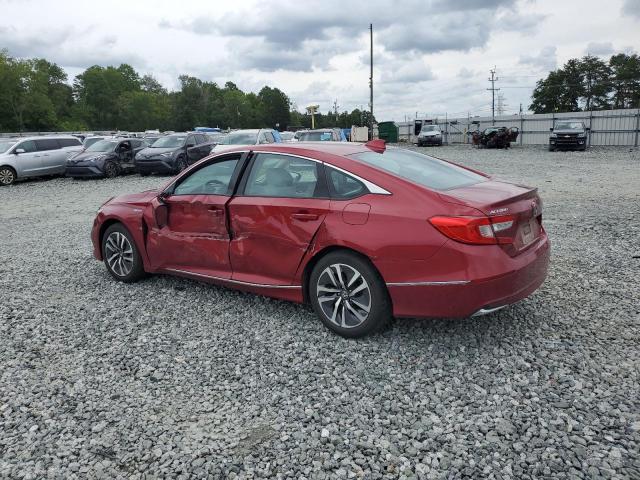 1HGCV3F4XMA008103 - 2021 HONDA ACCORD HYBRID EX RED photo 2