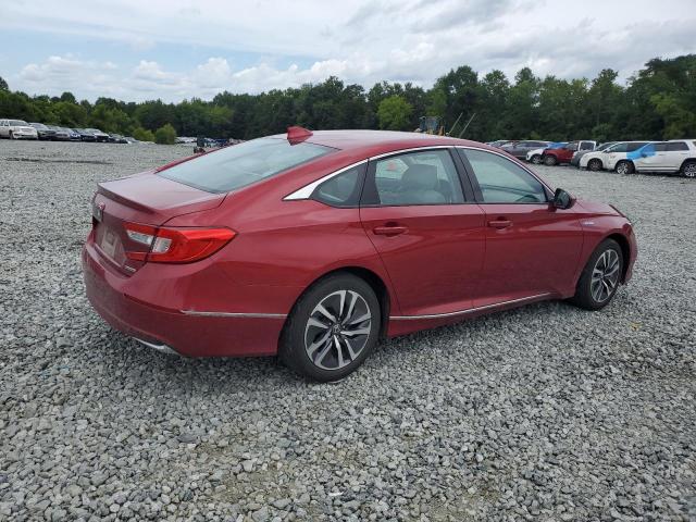 1HGCV3F4XMA008103 - 2021 HONDA ACCORD HYBRID EX RED photo 3