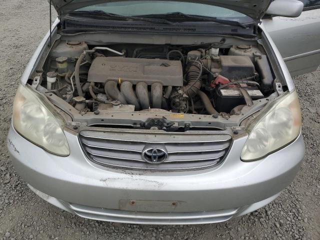 1NXBR38EX4Z287678 - 2004 TOYOTA COROLLA CE SILVER photo 11