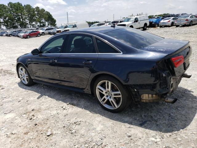 WAUHGAFC1EN028497 - 2014 AUDI A6 PRESTIGE ლურჯი ფოტო 2