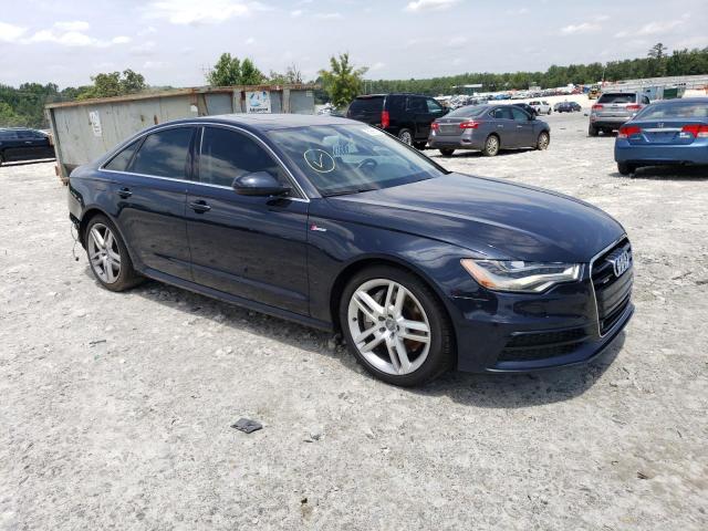 WAUHGAFC1EN028497 - 2014 AUDI A6 PRESTIGE ლურჯი ფოტო 4