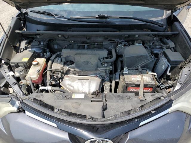 JTMBFREV0GJ074698 - 2016 TOYOTA RAV4 LE GRAY photo 12
