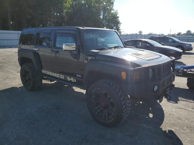 5GTEN13L688164720 - 2008 HUMMER H3 ALPHA BLACK photo 4