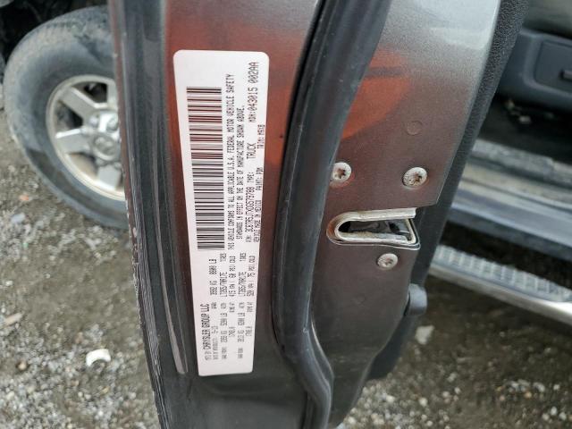 3C6TR5JTXDG579788 - 2013 RAM 2500 SLT GRAY photo 12