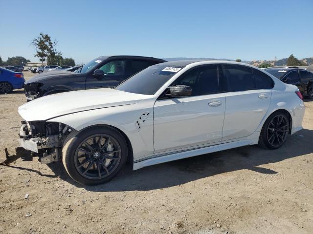 WBS33AY03MFL22707 - 2021 BMW M3 COMPETITION თეთრი ფოტო 1