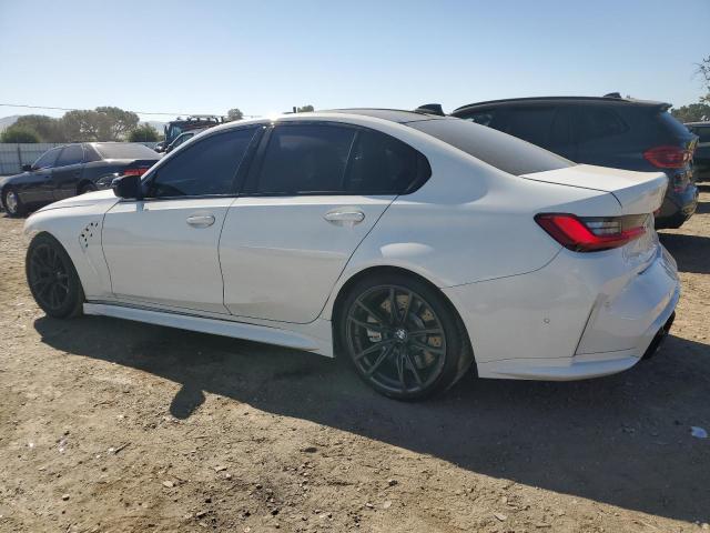 WBS33AY03MFL22707 - 2021 BMW M3 COMPETITION თეთრი ფოტო 2
