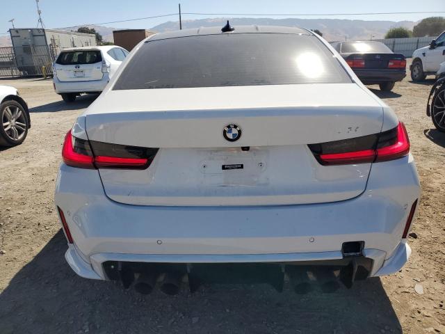 WBS33AY03MFL22707 - 2021 BMW M3 COMPETITION თეთრი ფოტო 6