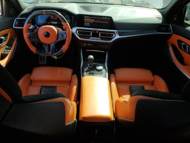 WBS33AY03MFL22707 - 2021 BMW M3 COMPETITION თეთრი ფოტო 8