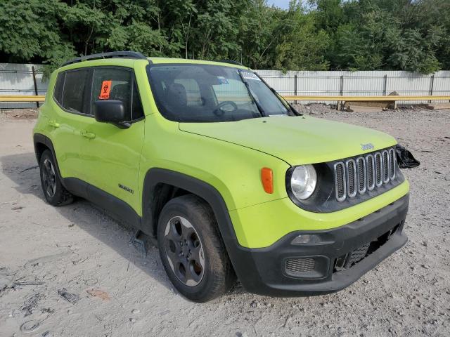 ZACCJAABXHPF87376 - 2017 JEEP RENEGADE SPORT GREEN photo 4