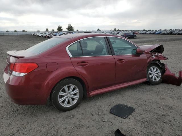 4S3BMBC68B3253822 - 2011 SUBARU LEGACY 2.5I PREMIUM BURGUNDY photo 3