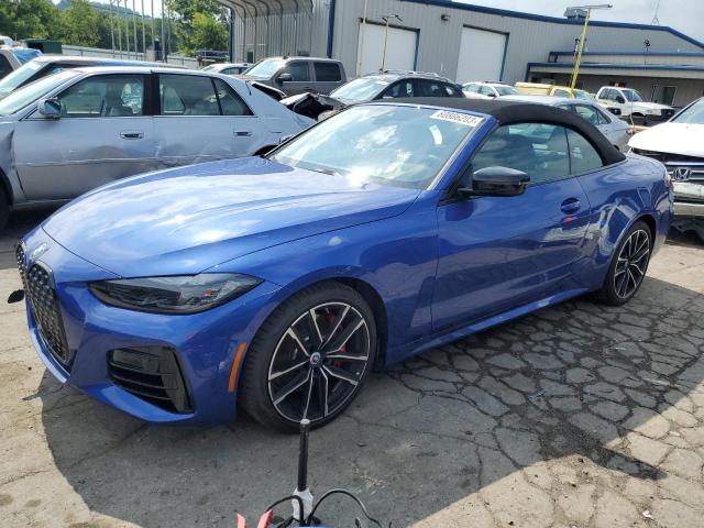 WBA63AT03PCM23132 - 2023 BMW M440XI BLUE photo 1