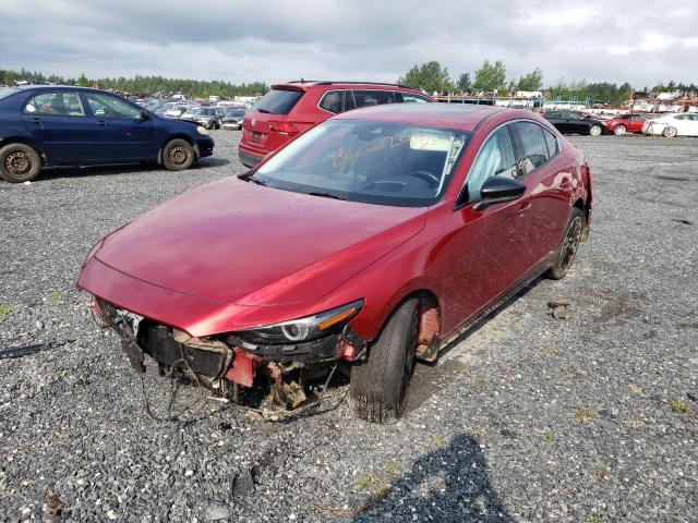 JM1BPBDY9M1347858 - 2021 MAZDA 3 PREMIUM RED photo 1