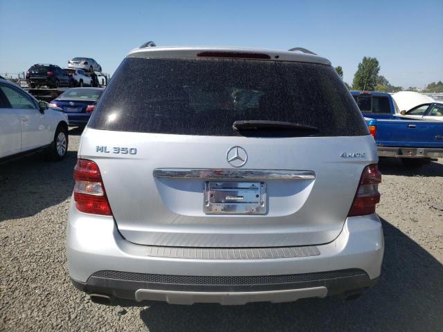 4JGBB86E18A310423 - 2008 MERCEDES-BENZ ML 350 SILVER photo 6