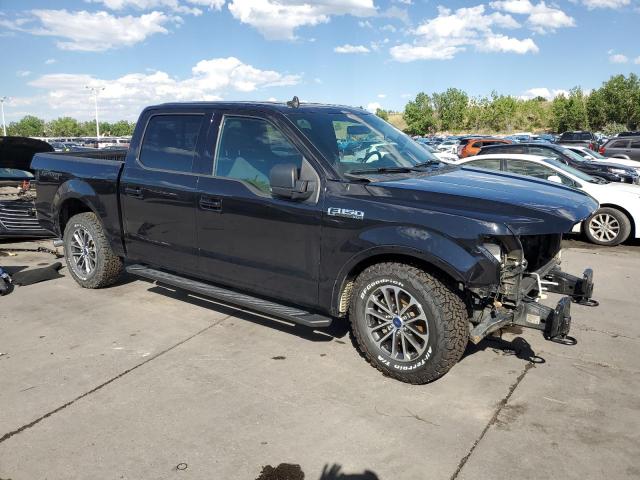 1FTEW1EP2KFB89640 - 2019 FORD F150 SUPERCREW BLACK photo 4