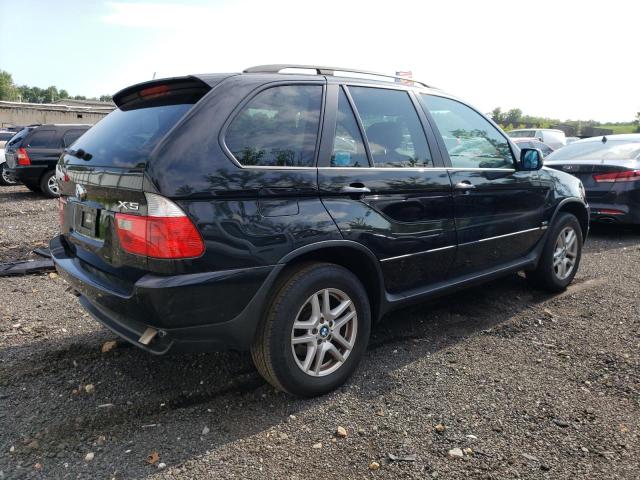 5UXFA13535LY12837 - 2005 BMW X5 3.0I BLACK photo 3