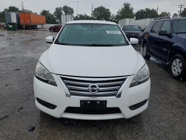 3N1AB7AP0FY256269 - 2015 NISSAN SENTRA S WHITE photo 5