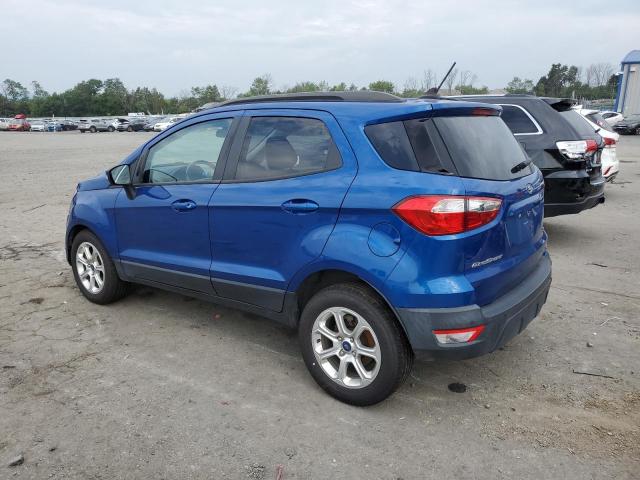 MAJ3S2GE0KC258045 - 2019 FORD ECOSPORT SE BLUE photo 2