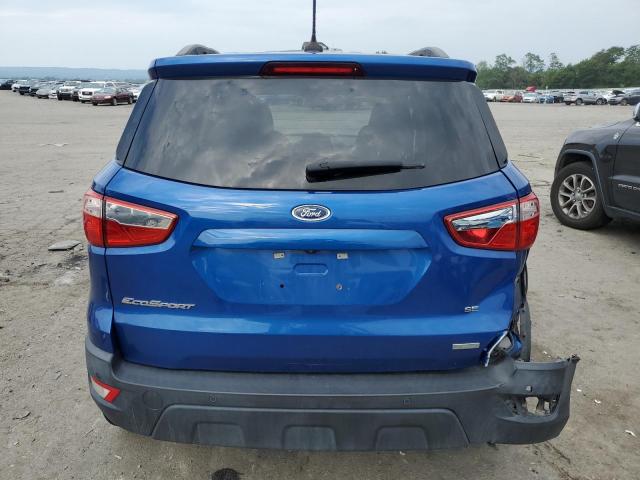 MAJ3S2GE0KC258045 - 2019 FORD ECOSPORT SE Azul foto 6