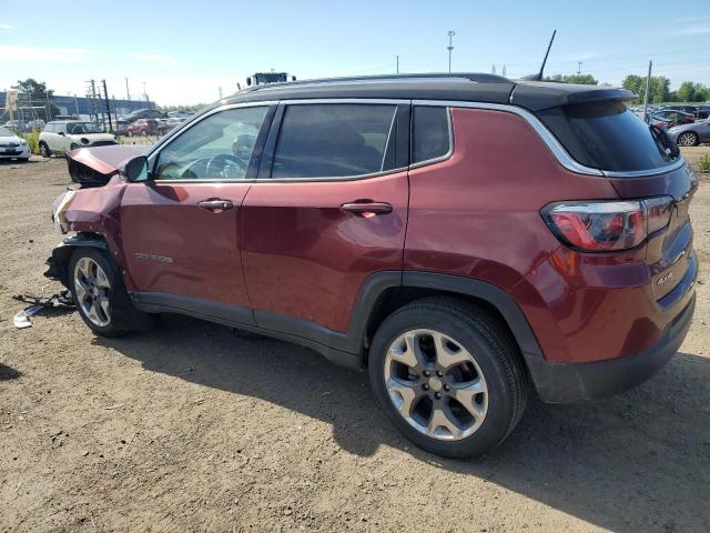 3C4NJDCB8LT234272 - 2020 JEEP COMPASS LIMITED MAROON photo 2