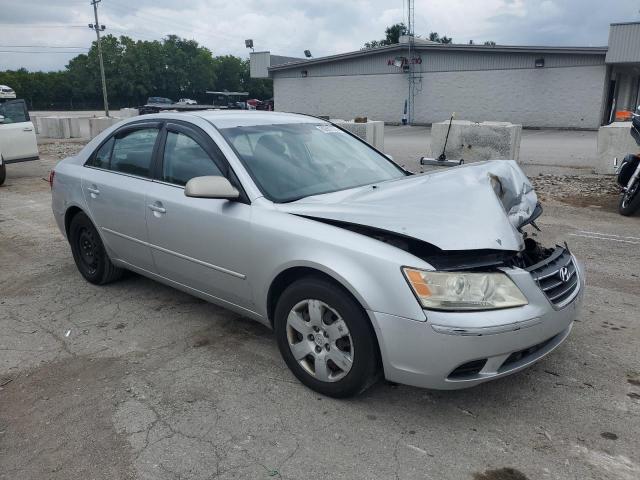 5NPET46C39H507738 - 2009 HYUNDAI SONATA GLS SILVER photo 4