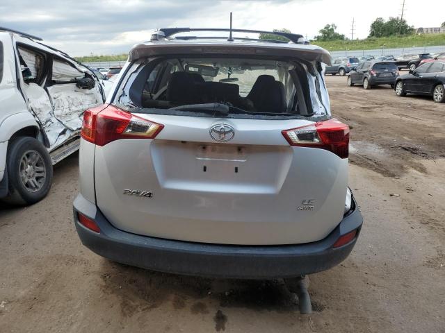 JTMBFREV1FJ047640 - 2015 TOYOTA RAV4 LE SILVER photo 6