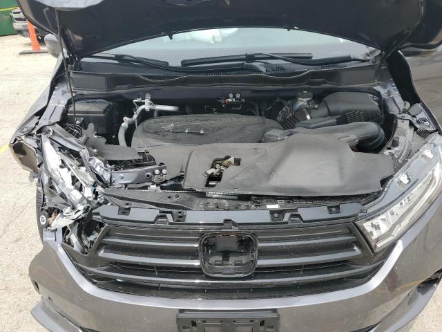 5FNRL6H97RB050767 - 2024 HONDA ODYSSEY ELITE GRAY photo 12