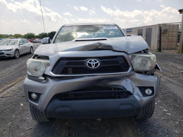 3TMJU4GN9EM165499 - 2014 TOYOTA TACOMA DOUBLE CAB PRERUNNER GRAY photo 5