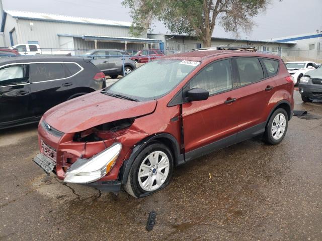 1FMCU0F7XGUA52577 - 2016 FORD ESCAPE S RED photo 1