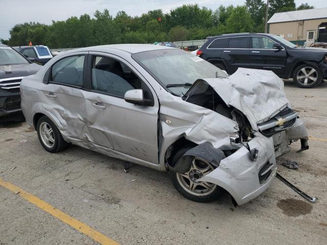 KL1TD566X8B089917 - 2008 CHEVROLET AVEO BASE SILVER photo 4