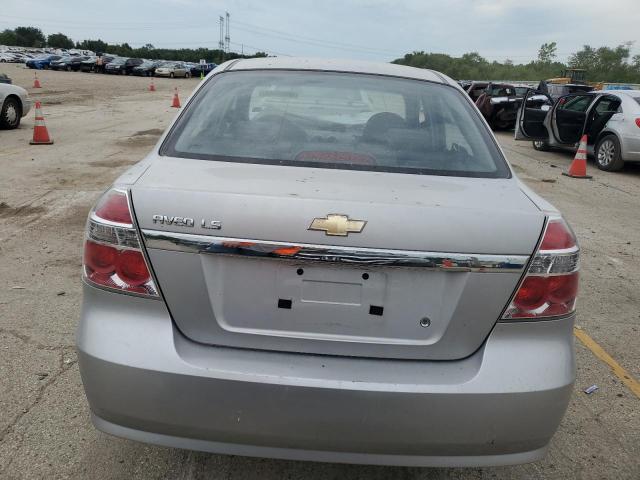 KL1TD566X8B089917 - 2008 CHEVROLET AVEO BASE SILVER photo 6