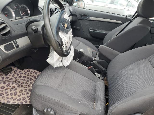 KL1TD566X8B089917 - 2008 CHEVROLET AVEO BASE SILVER photo 7