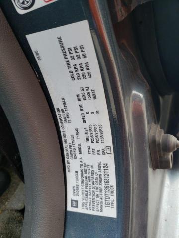 1GTDT136168131124 - 2006 GMC CANYON TEAL photo 12