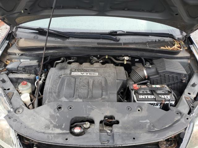 5FNRL3H28AB037533 - 2010 HONDA ODYSSEY LX GRAY photo 12